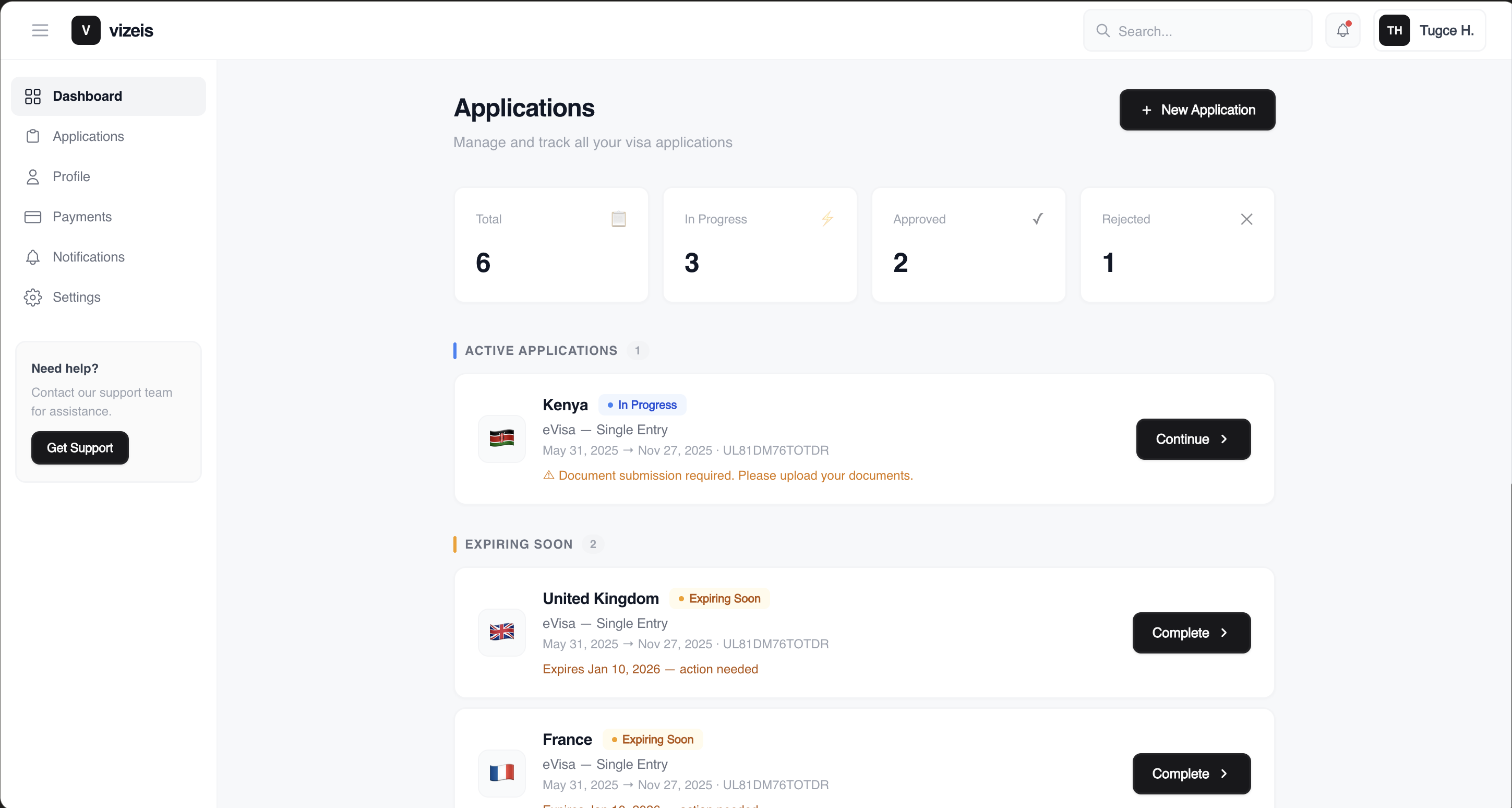 RotaVisa Admin